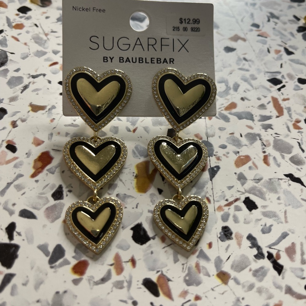 Sugarfix heart earrings